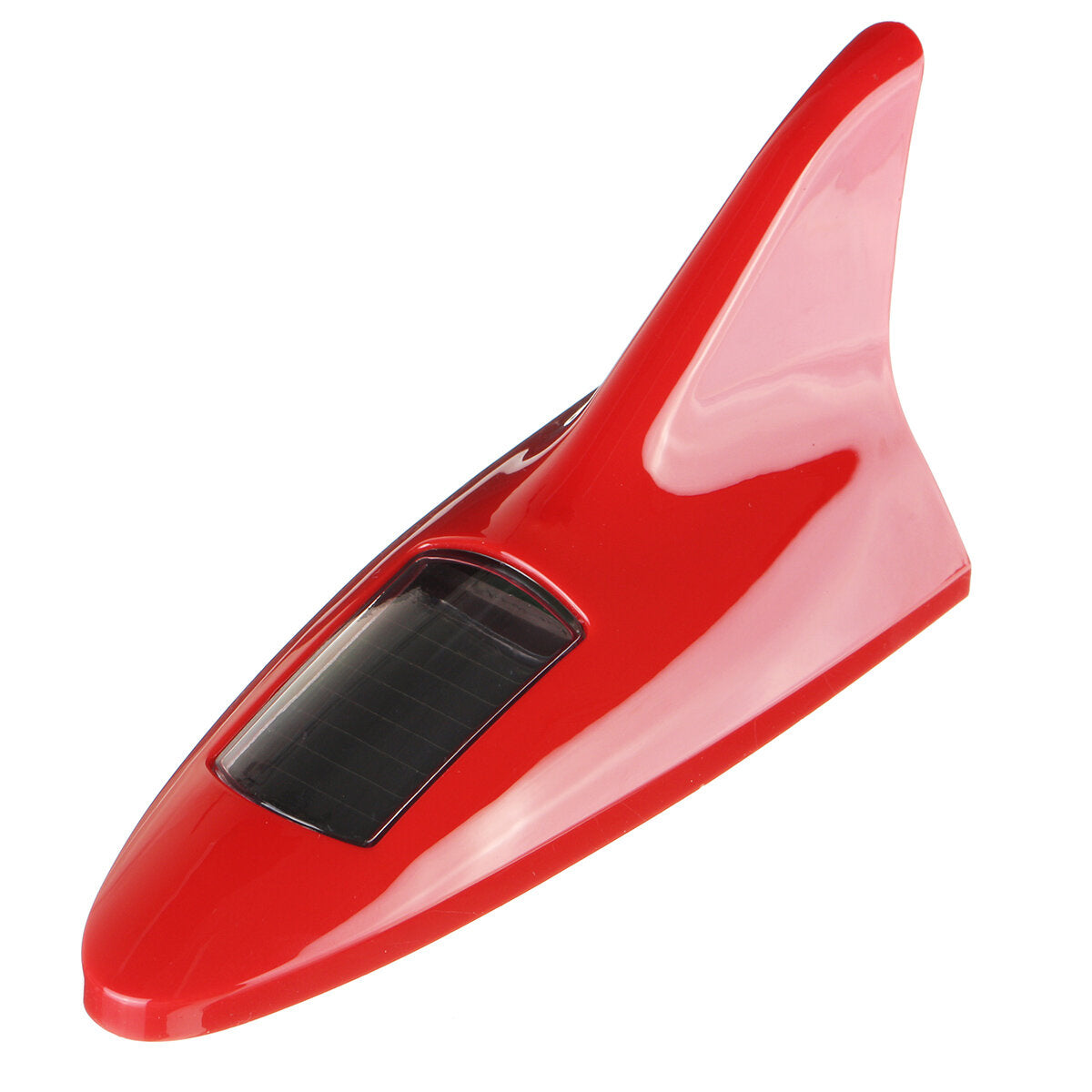 Universal 12LED 11 Mode Solar Power Car Roof Antenna Lamp Flashing Warning Light 12V Red/Black/Silver/White