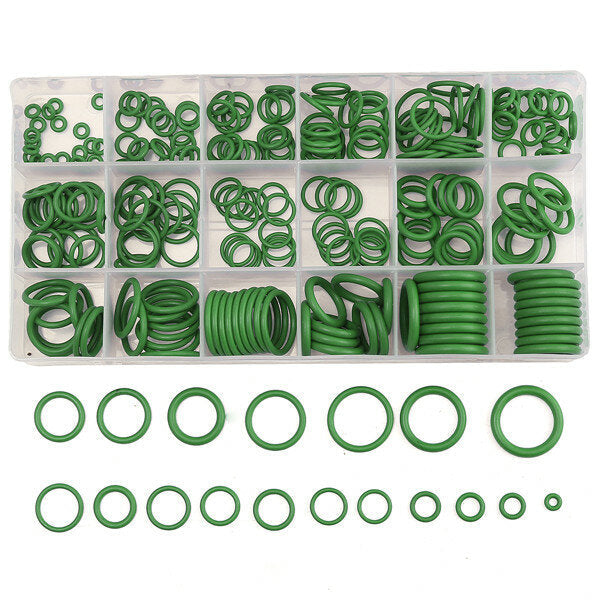 R22/R134a Air Conditioning O-Ring Rubber Ring Waterproof Washer 270Pcs