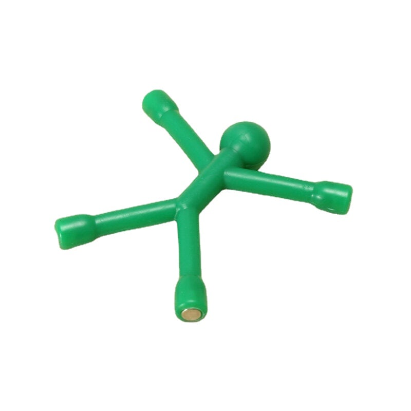 Mini Q-Man Magnet Novelty Curiously Awesome Gift Cute Rubber Man Magnetic Toys