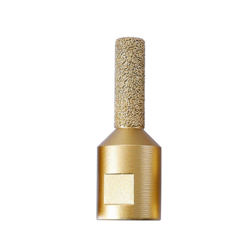M14 Adapter Diamond Router Bit 46 Grit 8/10/12mm Abrasive Bits Slate Stone Splicing Tool for Angle Grinders