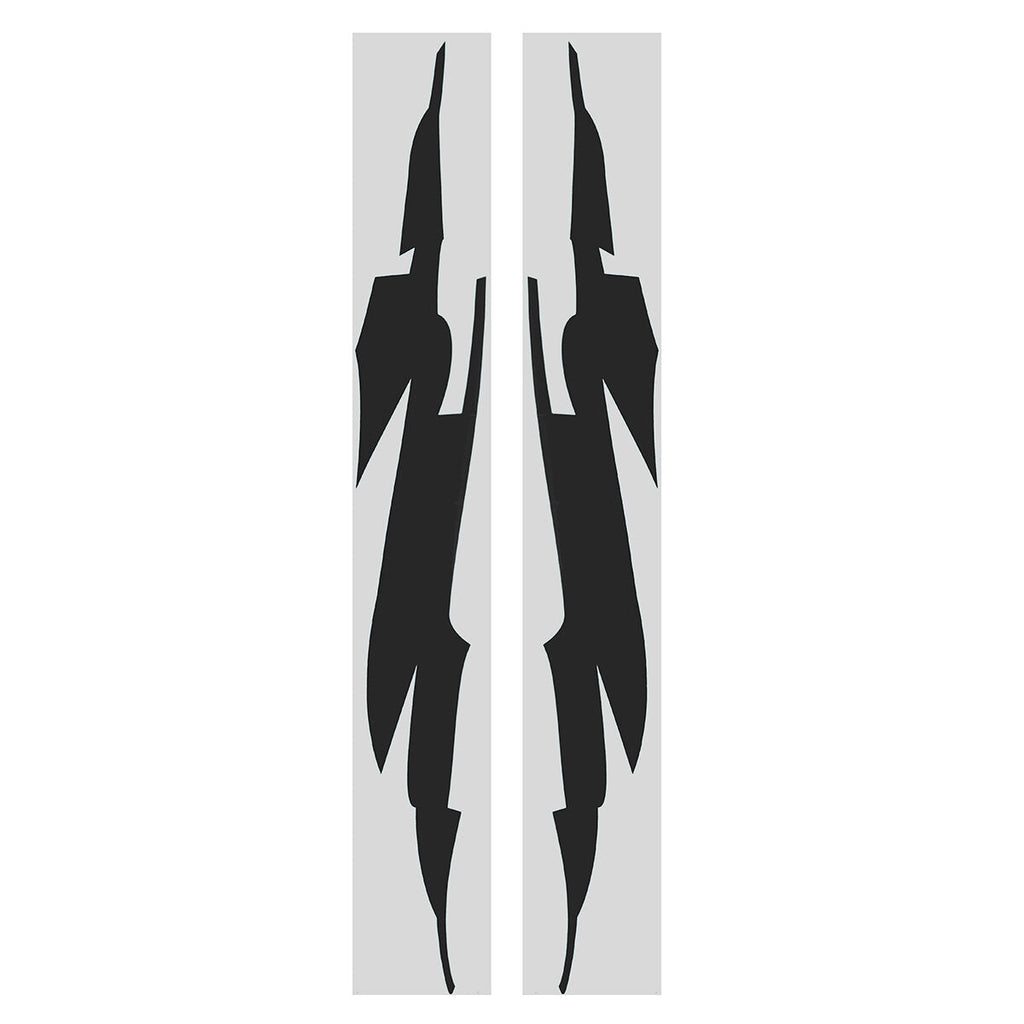 Sports Racing Stripe Graphic Sticker Red Auto Car Body Side Door for Vinyl