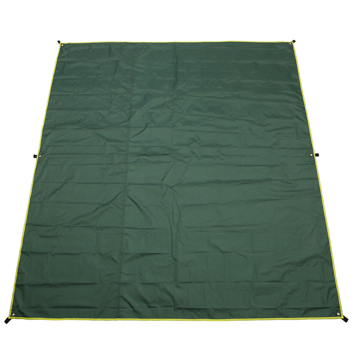 275*275CM Camping Tarp Made Of 420D Oxford Cloth Sunshade UV Protection Lightweight Shelters With 6 Aluminum Ground Studs&6 pieces of 3m Buckle Rope