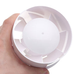 4 Inch Circular Duct Fan Exhaust Fan Flow Booster Fan Bathroom Kitchen Oil Fume