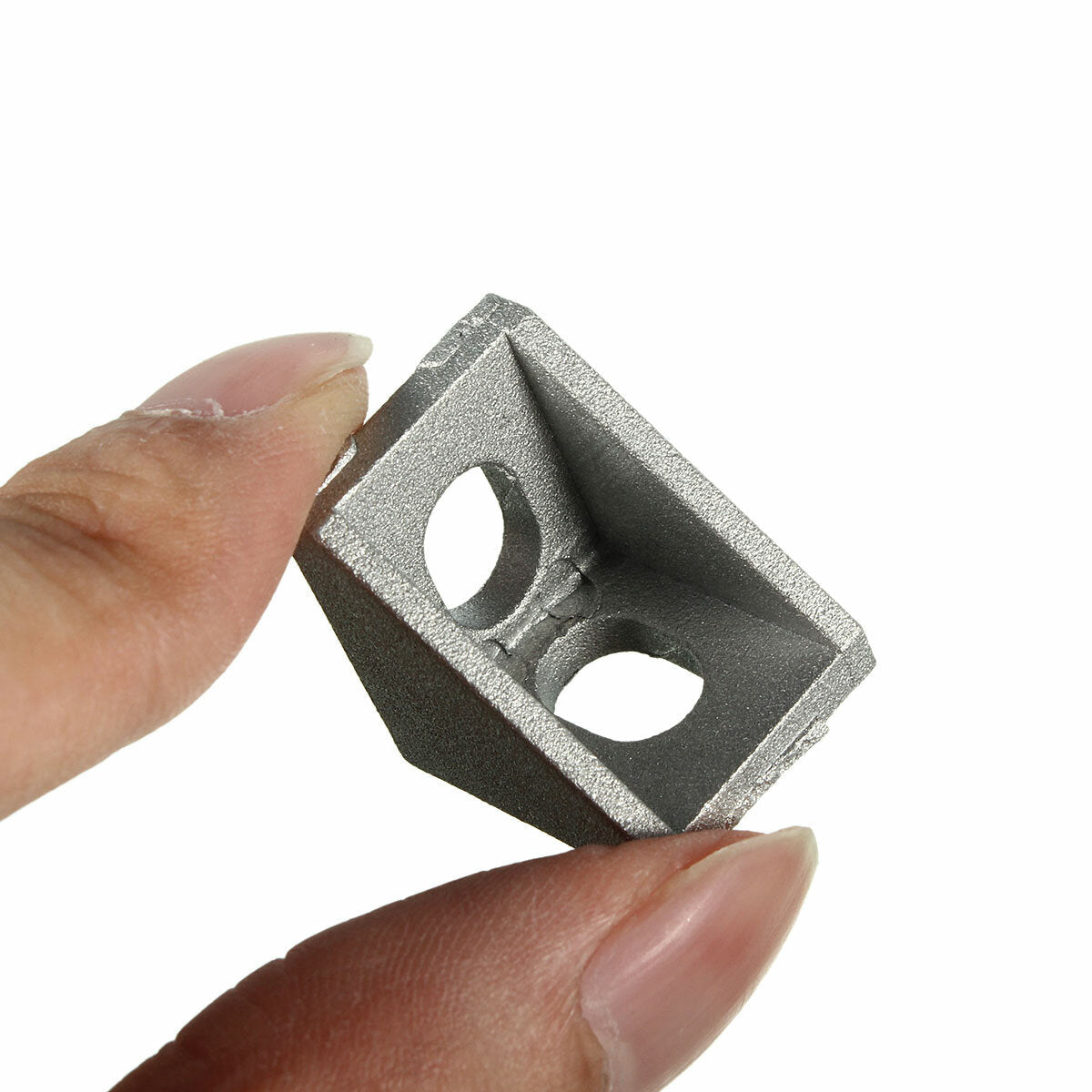 Aluminum Angle Corner Joint 20x20mm Right Angle Bracket Furniture Fittings 10pcs