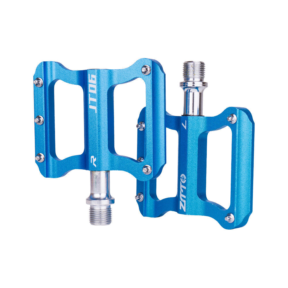Outdooors Bicycle Aluminum Alloy Ball Bearing Pedal With Antiskid Peg