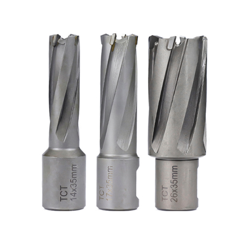 Annular Cutter 13/14/16/17/18/26/32mm Carbide Tip Magnetic Drill Bit Weldon Shank Hollow Core Hole Saw Cutter