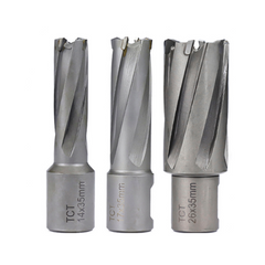 Annular Cutter 13/14/16/17/18/26/32mm Carbide Tip Magnetic Drill Bit Weldon Shank Hollow Core Hole Saw Cutter