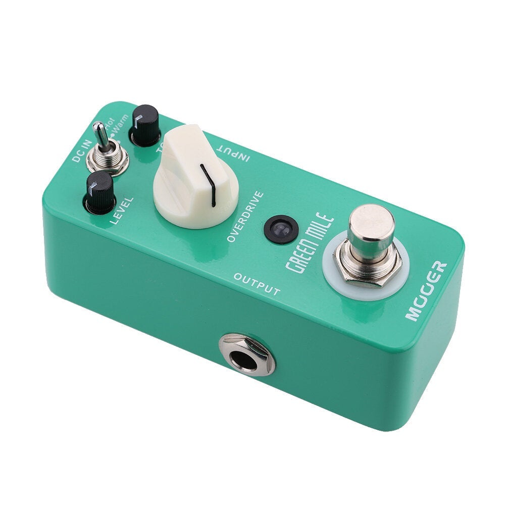 Green Mile Micro Mini Overdrive Electric Guitar Effect Pedal True Bypass