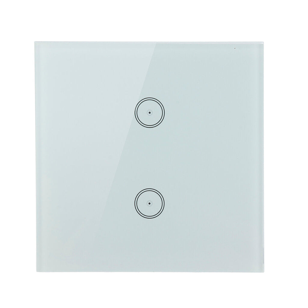 WIFI Smart Voice Control Glass Panel Switch EU Plug Waterproof Glass Touch Screen Support Alexa Google1/2/3 Gang Timer Switch