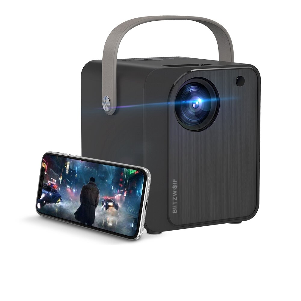 5000 Lux Mini LED Wifi Projector Wireless Screen Mirroring 1080P Supported 170'' Display Portable Outdoor Movie Projector