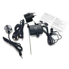 Water Pipe Tube Leakage Monitor Tester Kit with Dual Probes Earphone High Sensitivity Water Pipeline Locator Accessory Kit