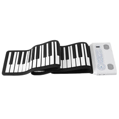 88 Keys Professional Hand Roll Up Keyboard Piano Built in Dual Speakers