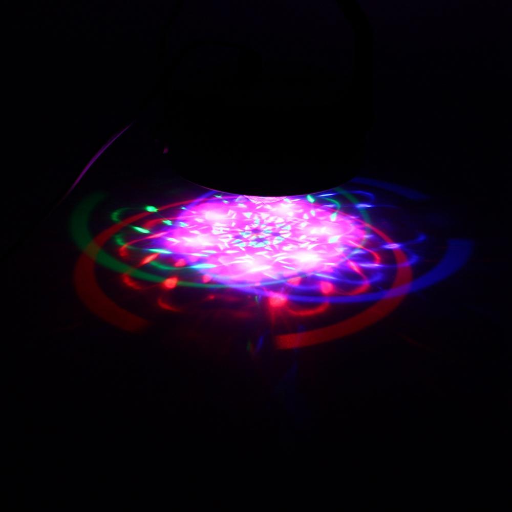 RGB LED Stage Light Strobe Light Crystal Ball Party Club DJ Disco Atmostphere Light AC90-265V