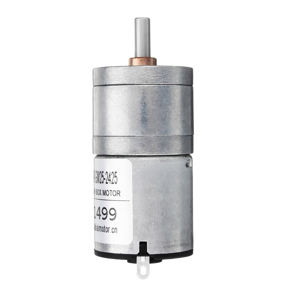 6V 230rpm 1:35 Ratio DC Motor Micro Strong Magnetic Carbon Brush Reduction Motor