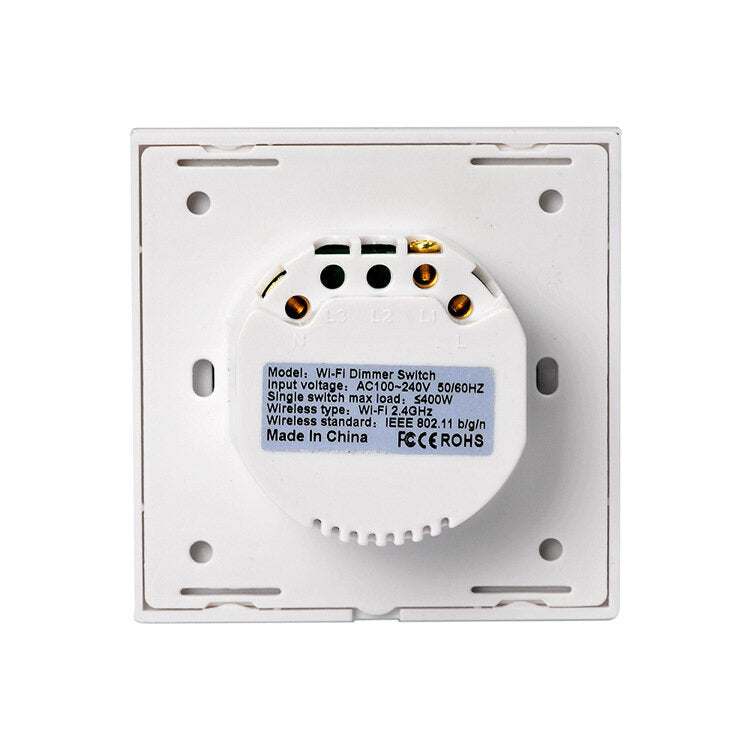 Smart Home Stepless Dimmer Switch EU Standard Mobile Phone Remote Control Work with Amazon Alexa Google Home 240V