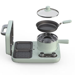 Multifunctional Breakfast Machine Toast Decoction Partition Operation for Kitchen