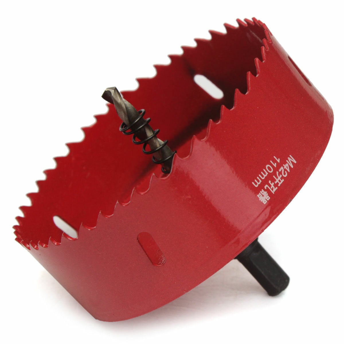 110-200mm M42 HSS Hole Saw Cutter Drill Bit Bi Metal Tip For Aluminum Iron Wood