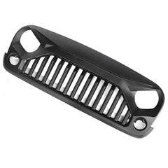 Black Front Hood Grille For Jeep Wrangler 2007-2017