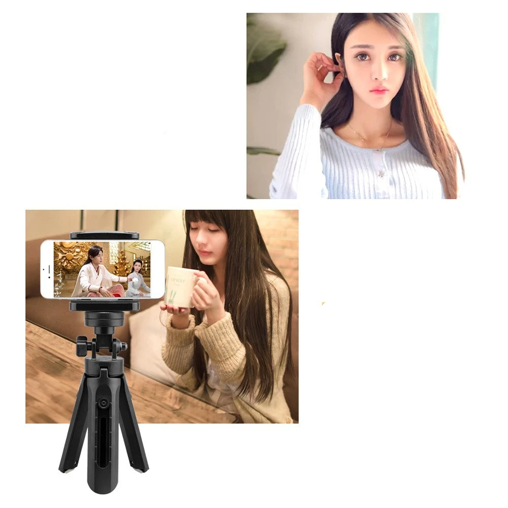 Adjustable Mini Tripod Desktop Phone Holder