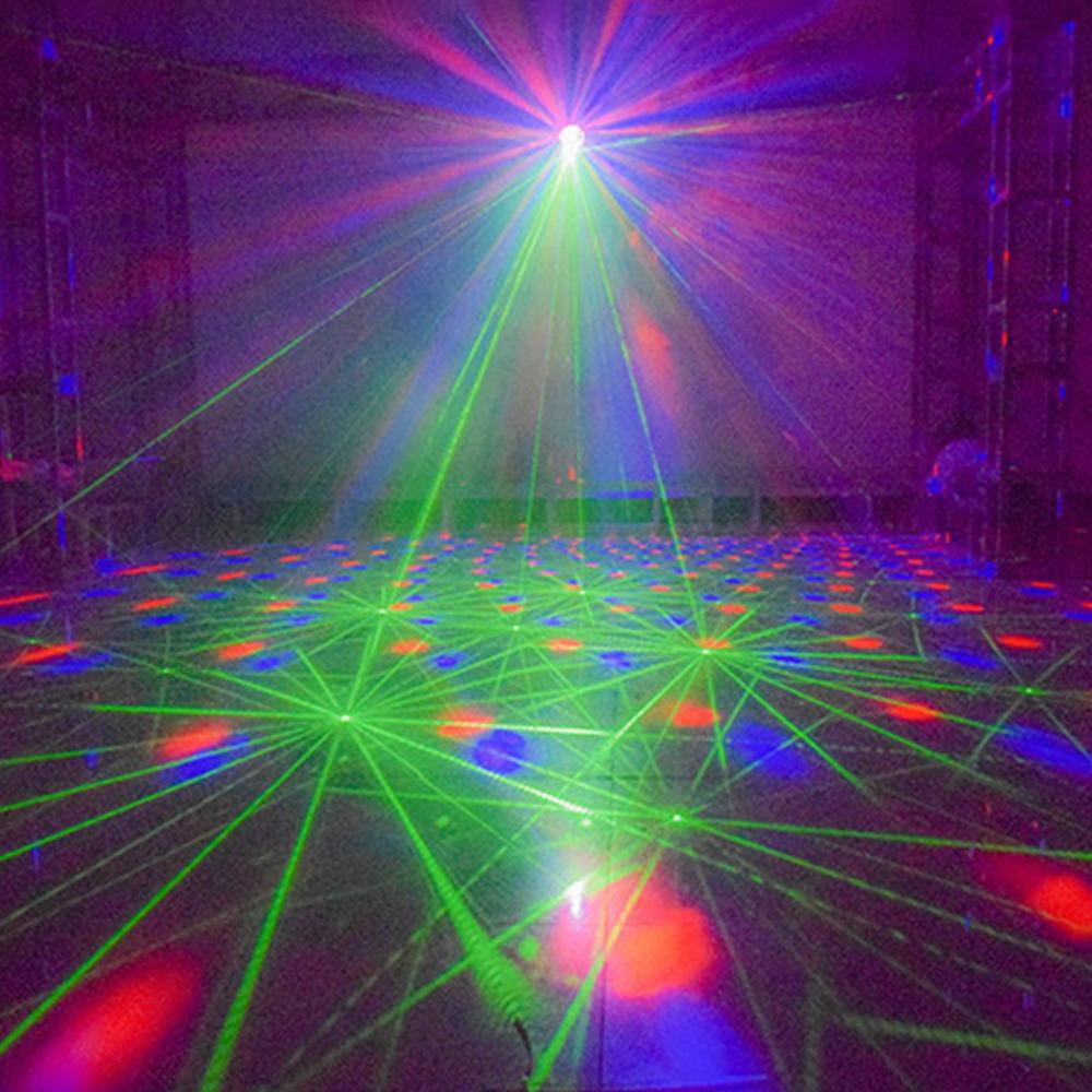 18W LED RGB Stage Projector Light Lamp DJ Club Disco Party with Remote Control