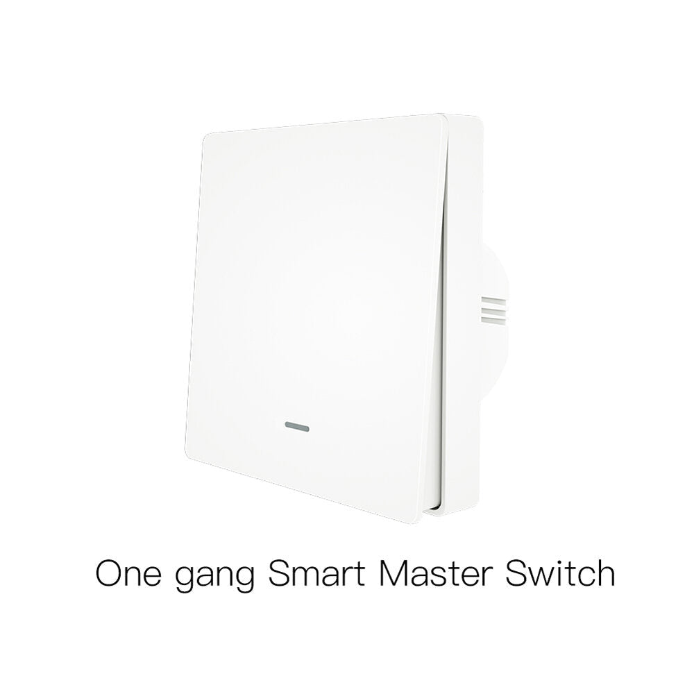 WiFi Smart Push Button Switch RF433 Wall Panel Transmitter Kit Tuya App Remote Control Works with Alexa Google Home