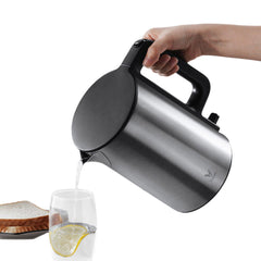 1.5L 1800W Electric Kettle Thermostat Anti-scalding Home 304 Stainless Steel Water Kettle