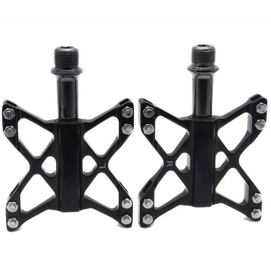 Ultralight MTB BMX Mountain Pedals 3 Bearings Platform Pedals CNC AL6061+ Cr-Mo Axis 240g