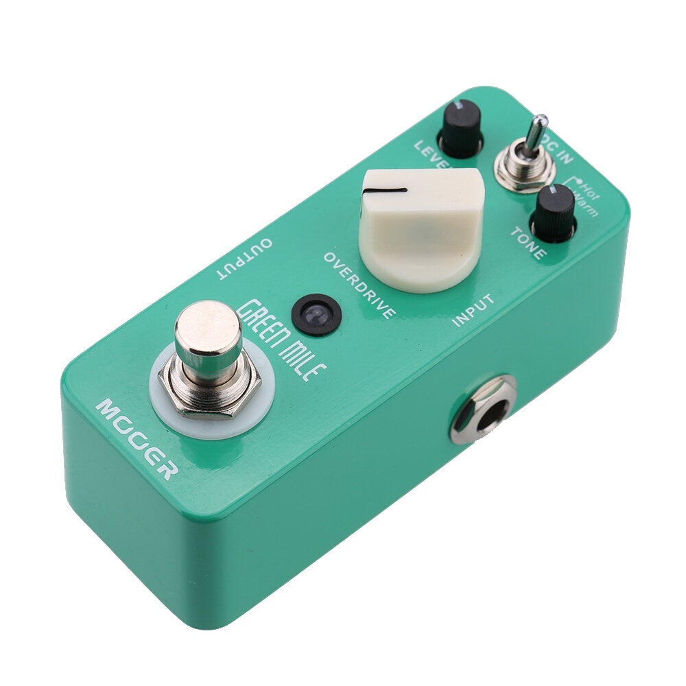 Green Mile Micro Mini Overdrive Electric Guitar Effect Pedal True Bypass