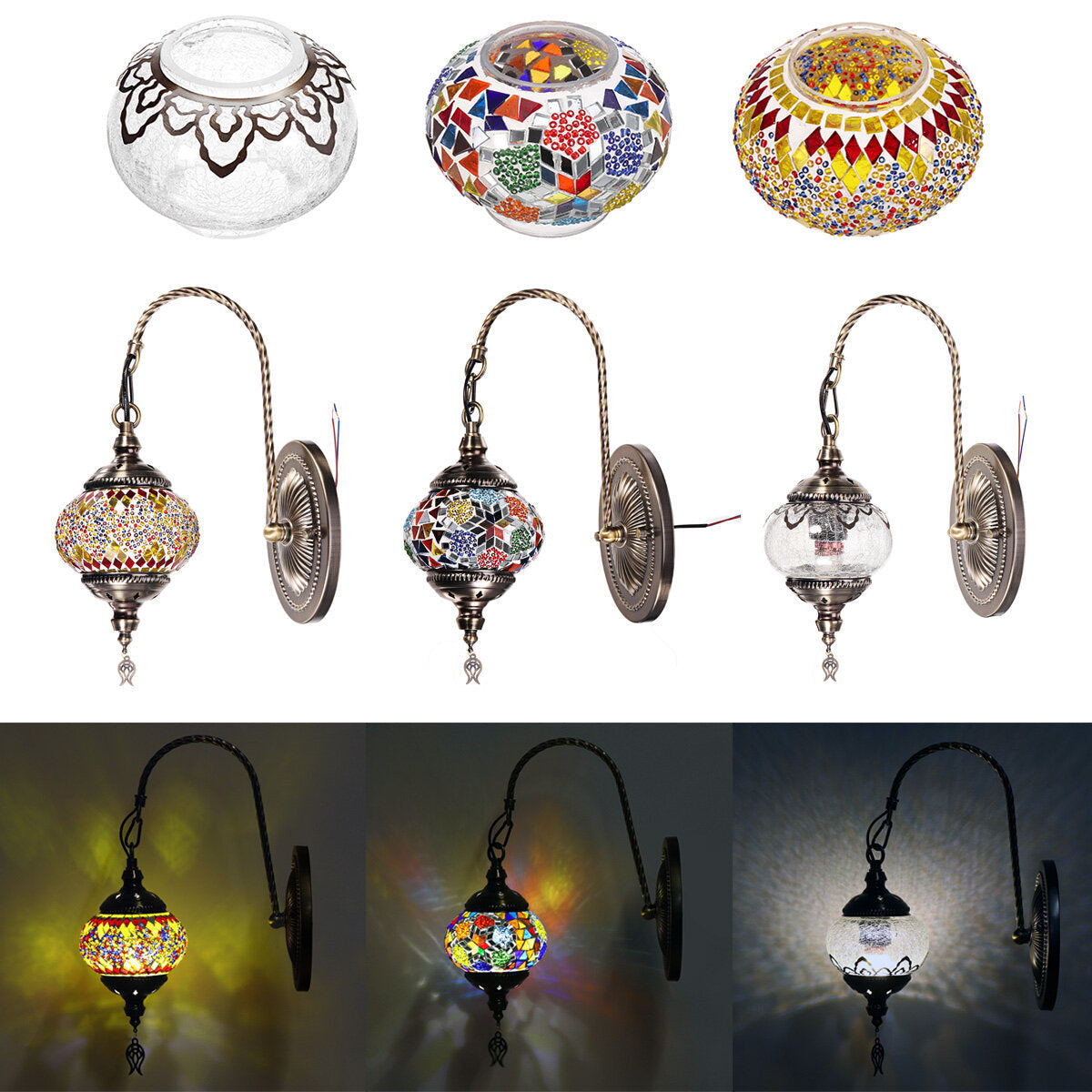 Romantic Wall Light Home Bar Corridor Fixture Lamp Decor 110-240V