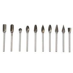 10pcs 6mm Tungsten Steel Grinding Burrs Rotary File