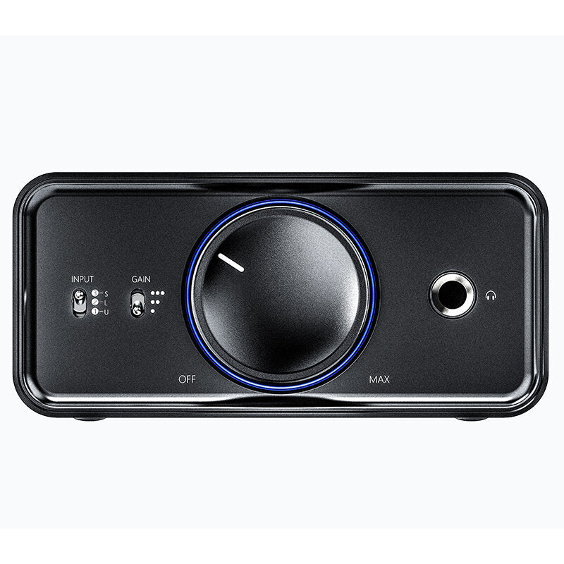 Audio Amplifier AK4493EQ 768K/32Bit DSD Decoding DAC AMP with RCA 6.35/3.5mm Output USB-B OPT COAX RCA Input