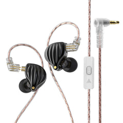 Dynamic In-Ear Earphones Monitor Metal Wired Earphone ENC Noise Cancelling Sport Music Headphones with Detachable Cable