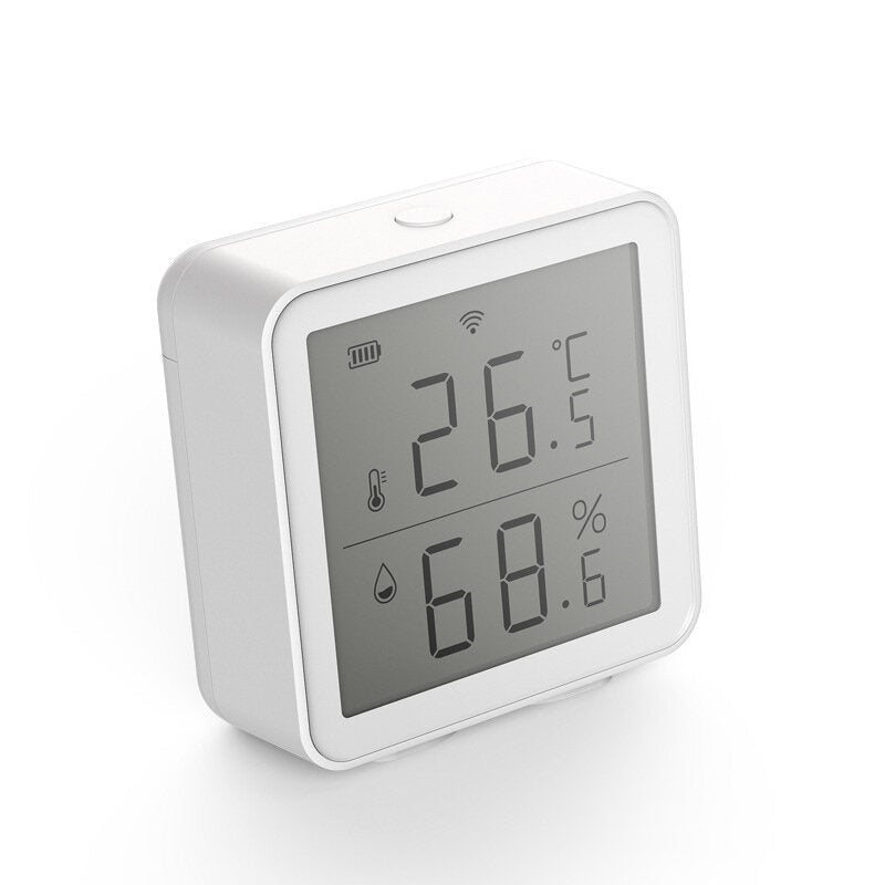 WIFI Smart Temperature and Humidity Sensor LCD Display Wireless Temperature and Humidity Detector