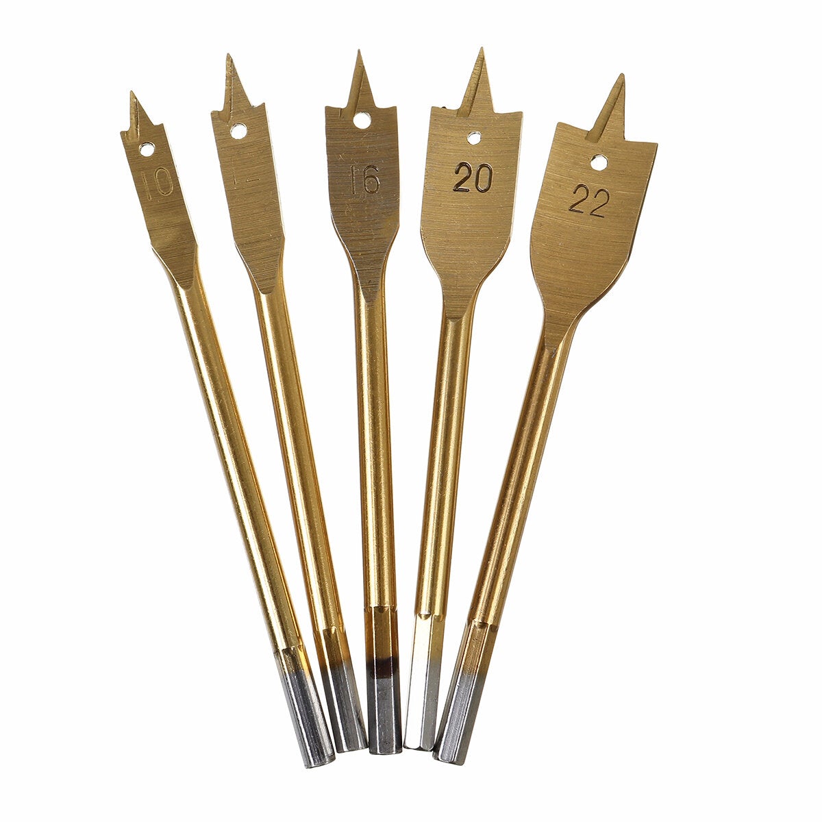 60Pcs Drill Bit Titanium Coated Metal HSS Twist Steel Brick Set Tools