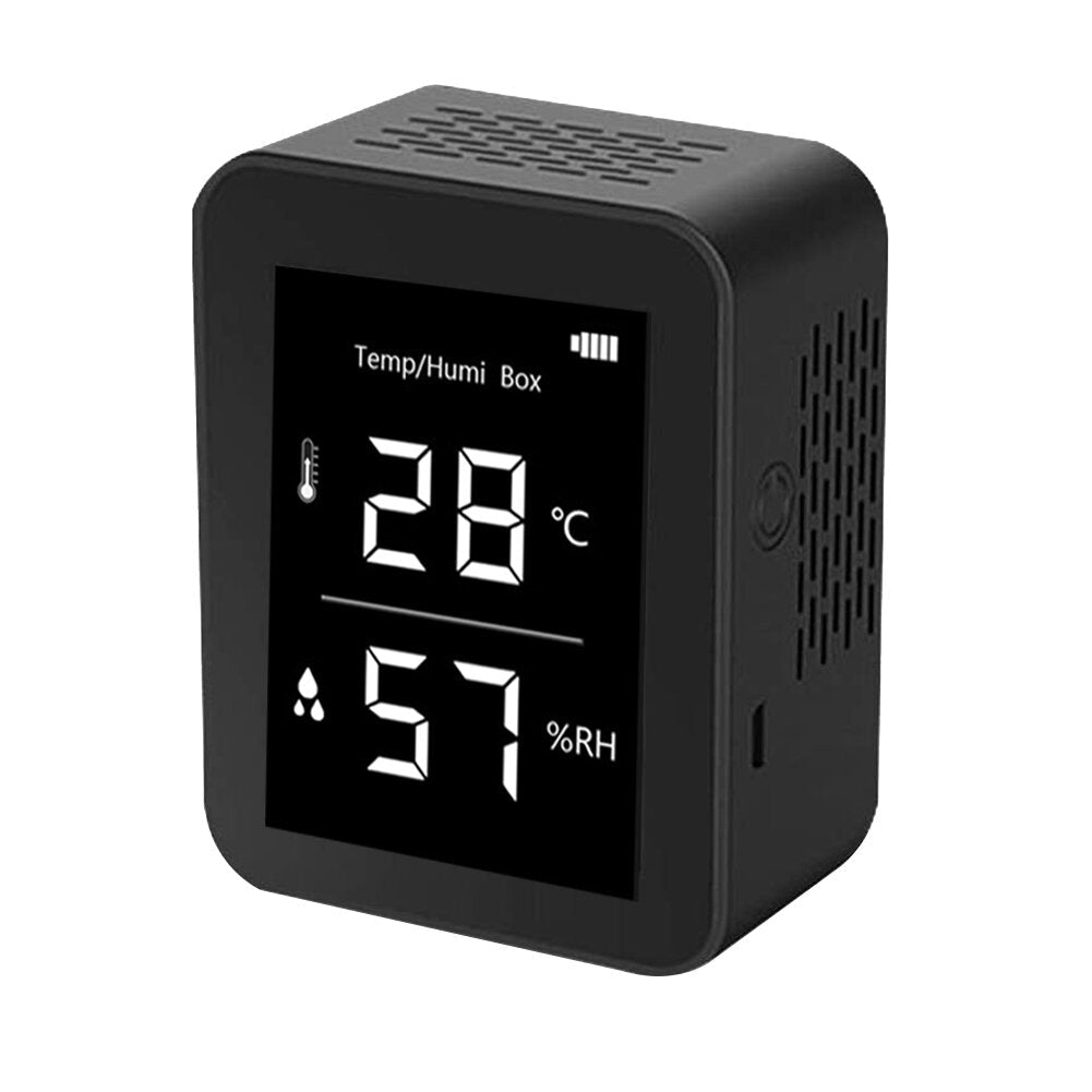 Household Air Quality Monitor Temperature Humidity Display Detector PM2.5 Tester Data Logger Recorder External Sensor