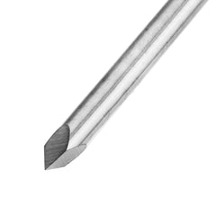 5pcs 6mm Shank 0.1mm Tip 60 Degree Tungsten Steel Engraving Bit CNC Tool