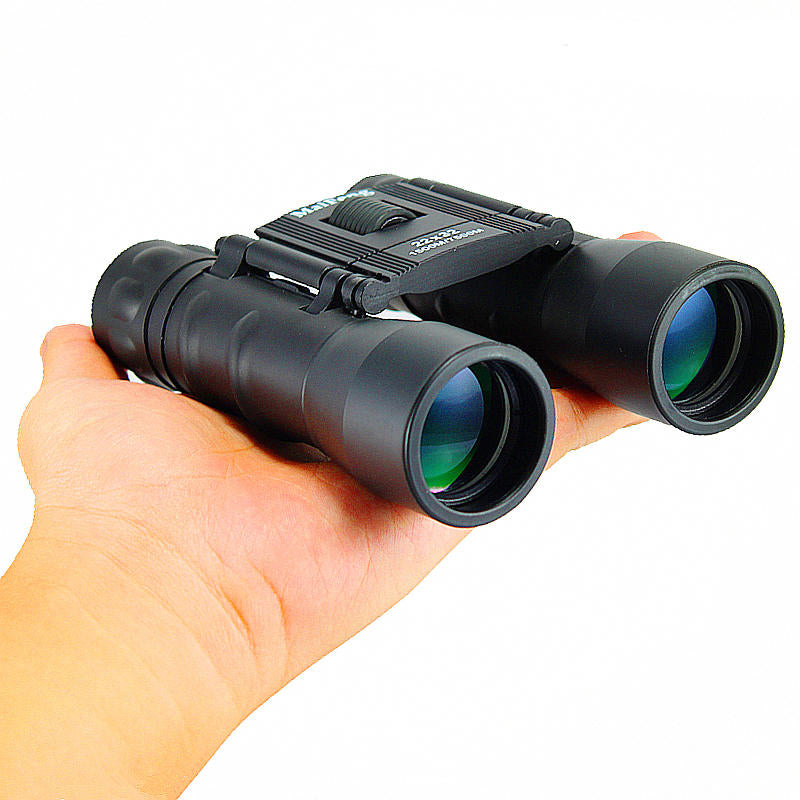 22x32 Folding Binoculars Telescope Compact Bird Watching Portable Binoculars with Low Light Night Vision