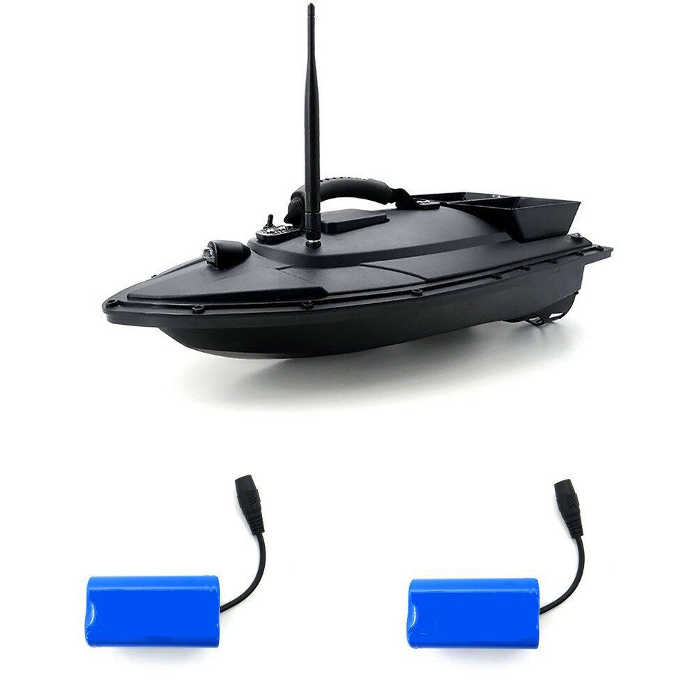 Battery Fishing Bait RC Boat Fish Finder 5.4km/h Double Motor Toys