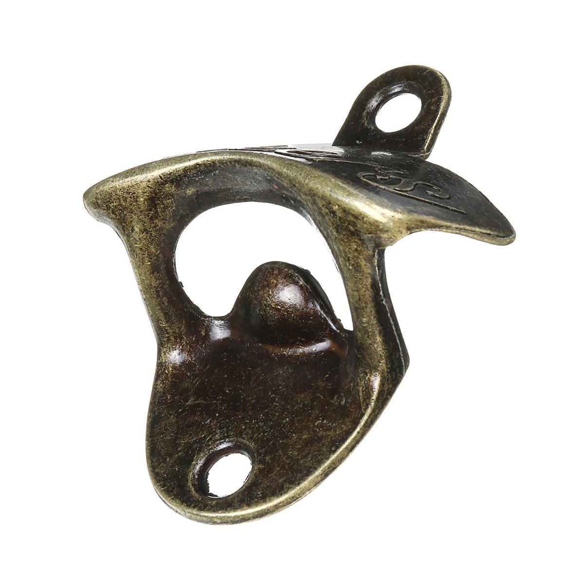 Retro Bronze Wall-mounted Bottle Opener Wall Mounted