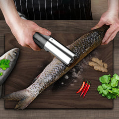 Electric Fish Scaler Cordless Cleaner Fish Remover Machine Scraper