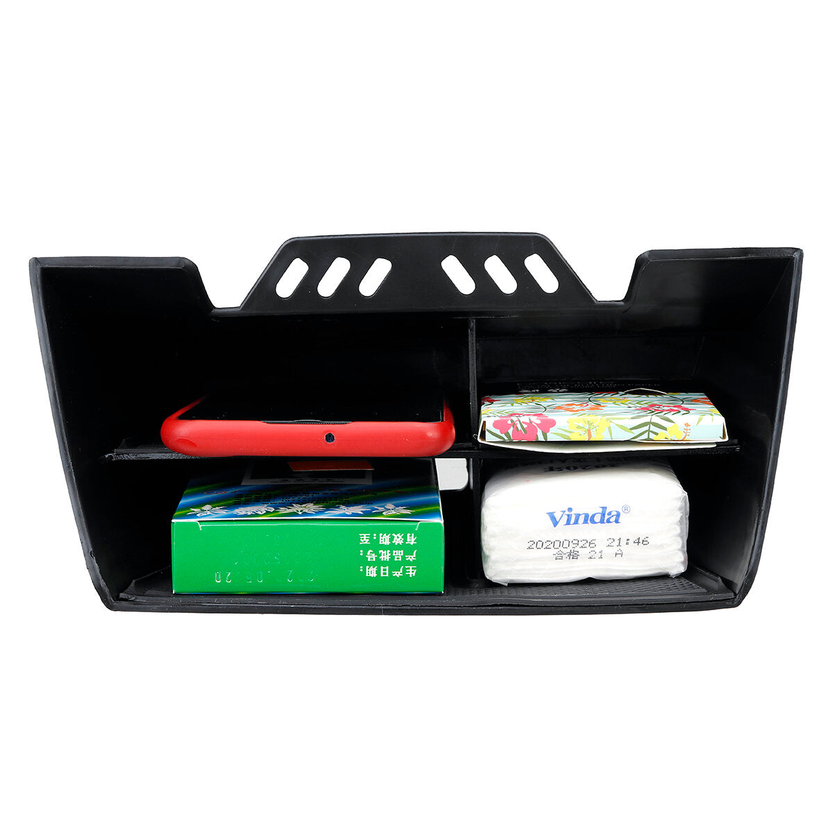 Central Control Storage Box Tiered Lattice For Honda Civic 10th 2016-2019