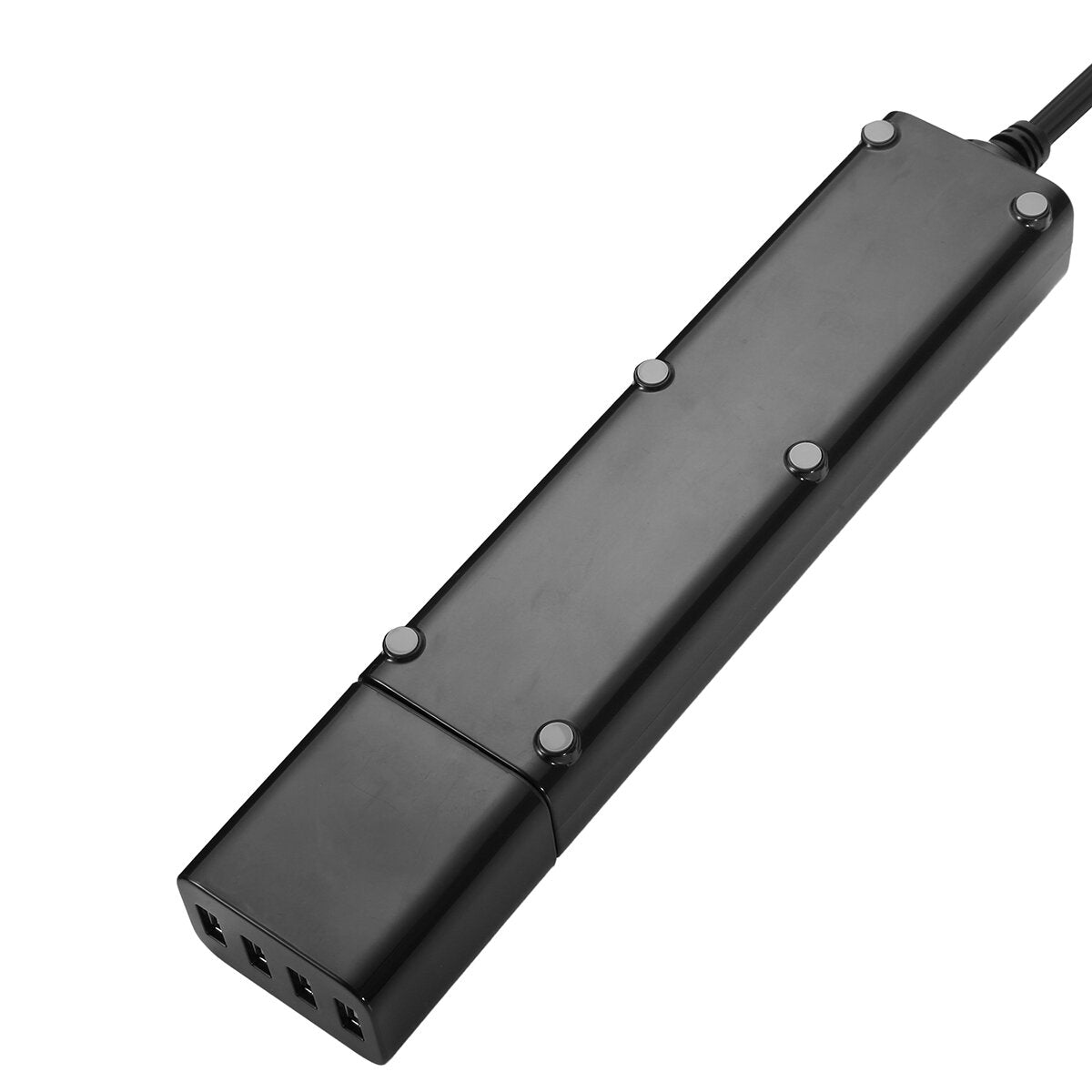 2500W 3-Way Power Strip USB Charger with 3*AC 220V-250V Outlet / 4*USB 2.1A Output EU Plug Detachable USB Charger
