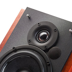 Bluetooth Bookshelf Speakers 66W AUX Input Class D Amplifier Universal 100V-240V Fitment Surround Stereo Sound