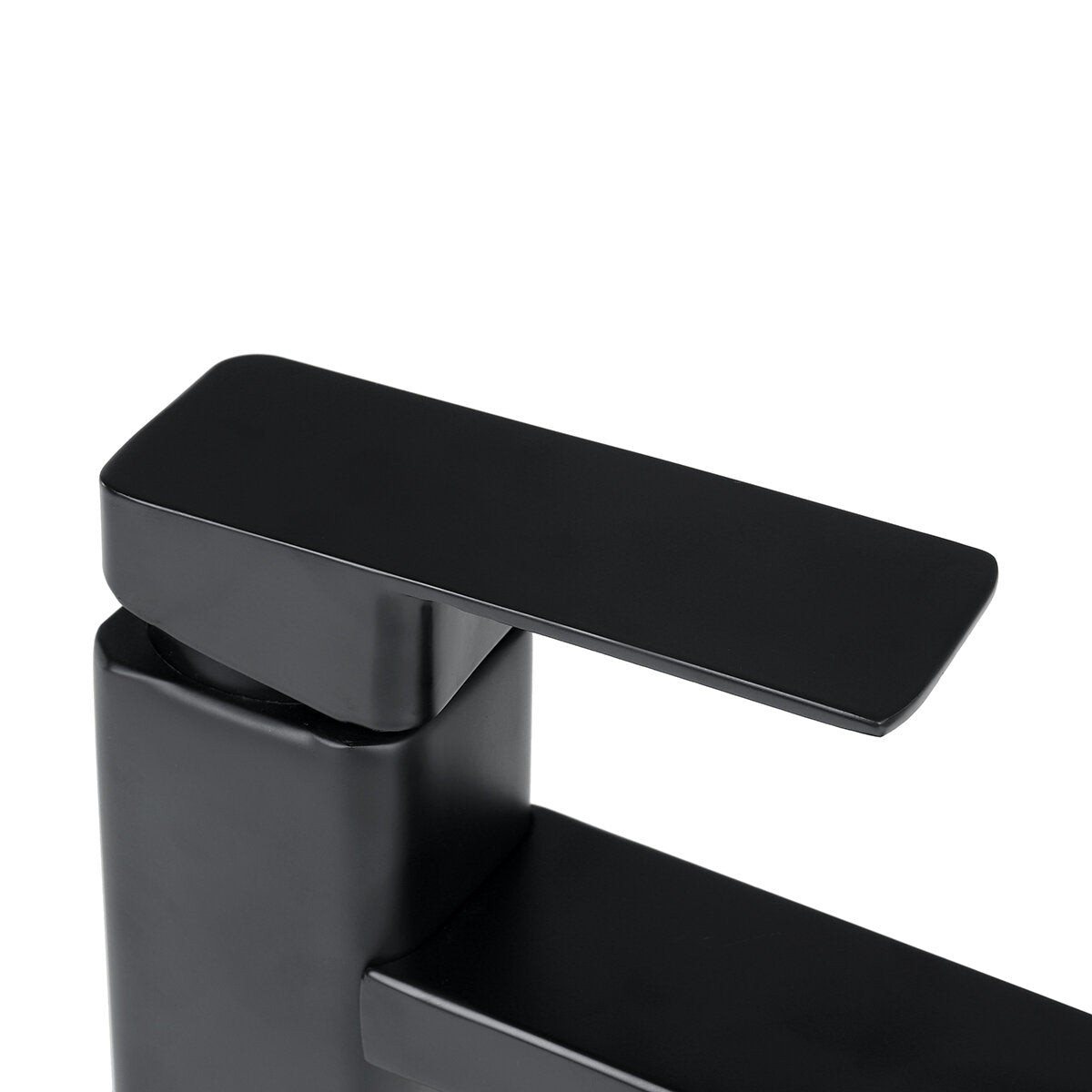 Black Bathroom Sink Faucet Basin Cold/Hot Mixer Tap Single Handle
