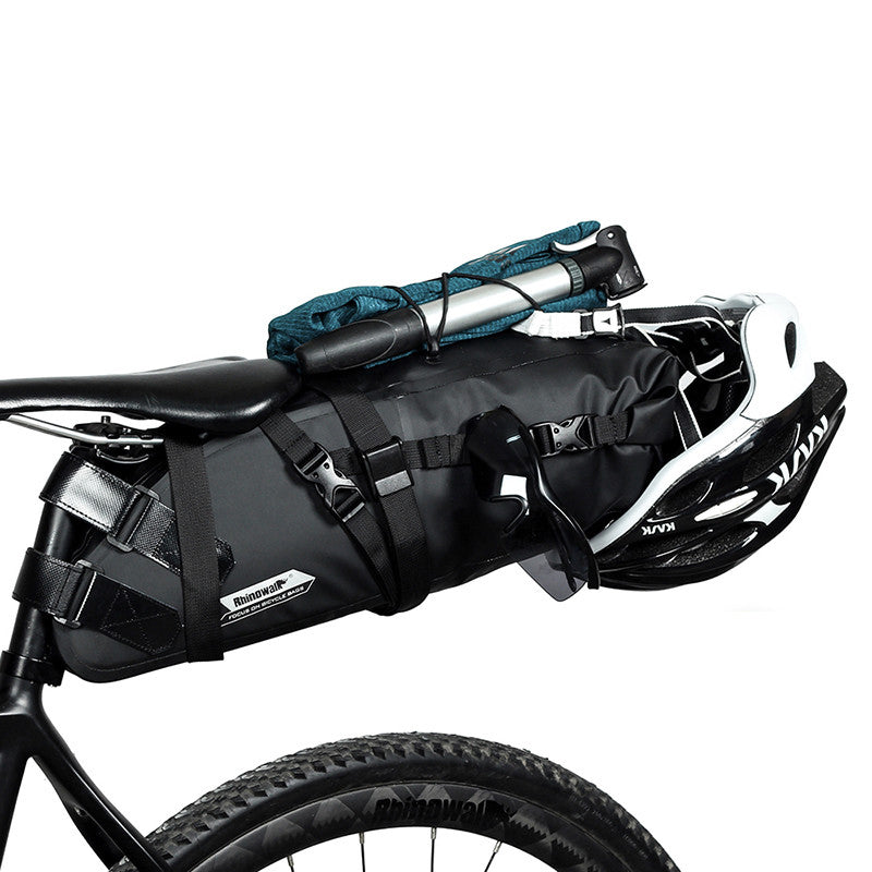 Bike Saddle Waterproof Tail Rear Bag Reflective MTB Trunk Pannier