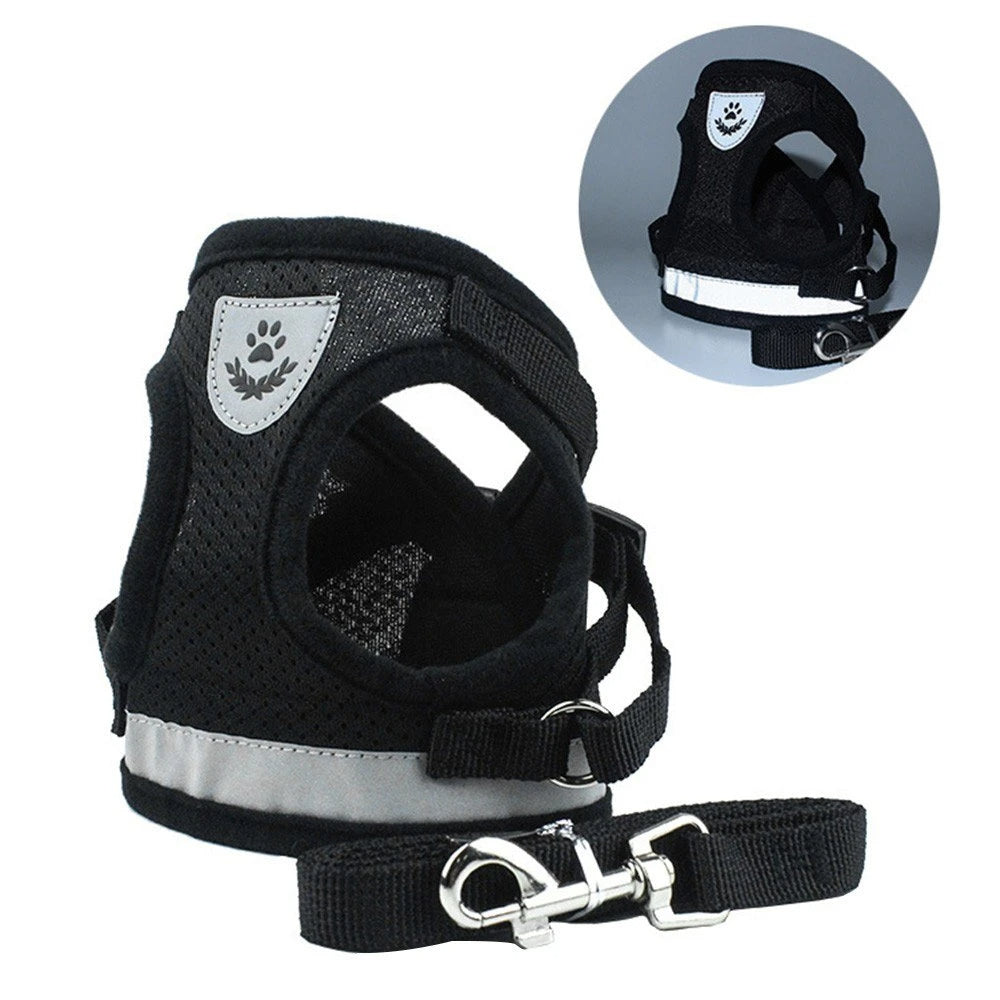 Dog Harness No-Pull Pet Harness Step-in Air Dog Harness, Soft Mesh Reflective