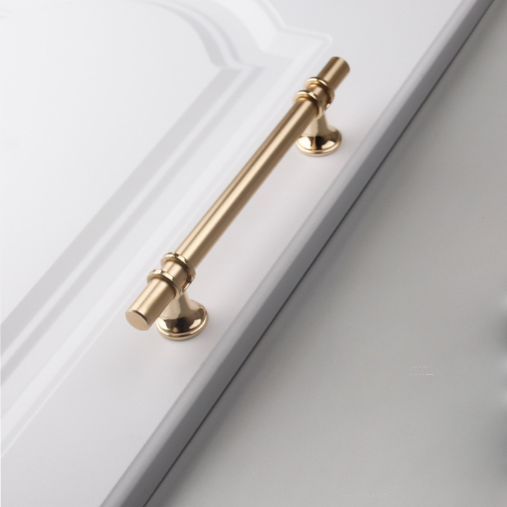 2pcs Nordic Style Cabinet Handle Solid Door Pulls for Drawers Wardrobes Cupboard Shoe Cabinets