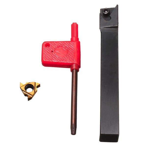 12x100mm Lathe Turning Tool Holder Boring Bar With A 16ER AG60 Insert