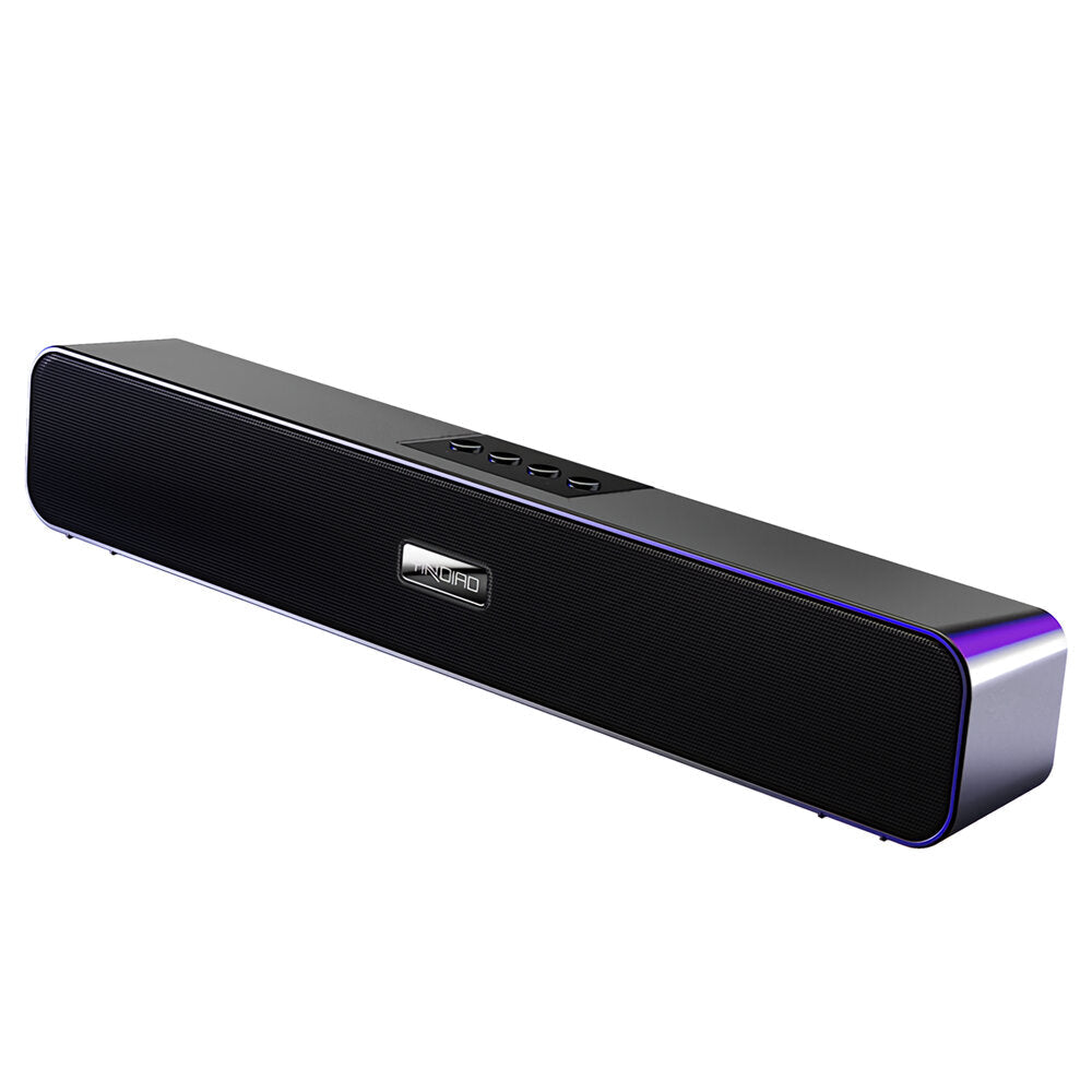 Wireless Bluetooth Speaker 4D Stereo Bass Subwoofer Desktop Audio Loudspeaker Sound Bar for TV Computer Smartphones