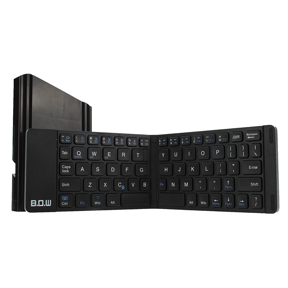 Small Size Foldable Bluetooth Aluminum Alloy Bottom Shell Keyboard